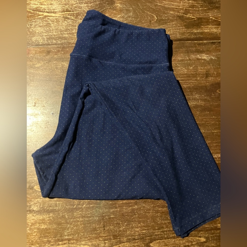 Lularoe Womens Navy Blue Leggings